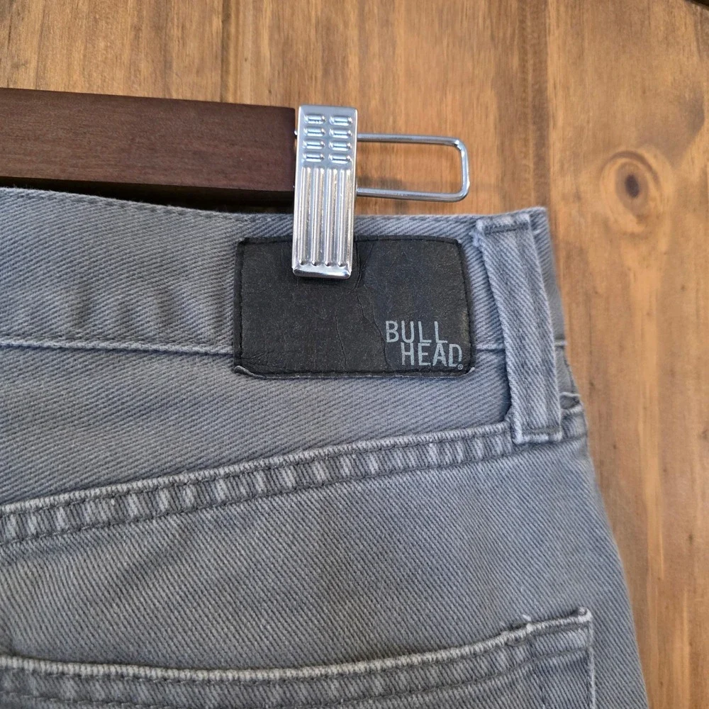 Bullhead Gravels‎ Jeans Mens 31x32 Grey Excellent Straight Leg 100% Cotton Denim
